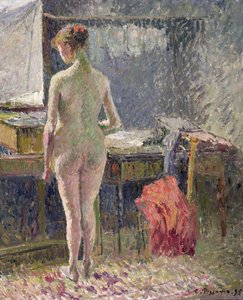 Nu feminino visto de trás, 1895